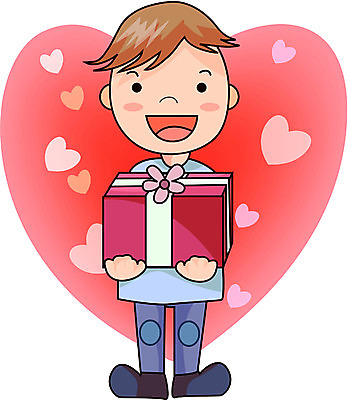 EPS 전신 클립아트 남자 감정 초등학생 어린이 프로포즈 일러스트 화이트데이 발렌타인데이 선물 사랑 한명 서기 사람 소년 하트 남자만 남자한명만 어린이만 소년만 소년한명만 국내일러스트 모양 1 학생 모션 데이이벤트 파일형식 벡터