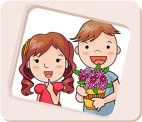 EPS 클립아트 커플 여자 기념일 남자 꽃다발 생활용품 액자 일러스트 화이트데이 발렌타인데이 선물 사랑 사람 상반신 기념사진 국내일러스트 꽃 감정 관계 데이이벤트 이벤트 오브젝트 파일형식 벡터