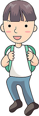 EPS 전신 클립아트 직업 학생 남자 초등학생 어린이 일러스트 학교 책가방 한명 서기 사람 소년 신학기 등교 남자만 남자한명만 어린이만 소년만 소년한명만 국내일러스트 1 교육 가방 모션 등하교 파일형식 벡터