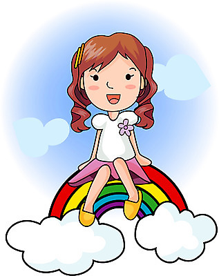 EPS 주간 전신 클립아트 여자 감정 초등학생 어린이 무지개 일러스트 화이트데이 발렌타인데이 사랑 한명 사람 앉기 소녀 야외 여자만 여자한명만 어린이만 소녀만 소녀한명만 국내일러스트 자연요소 1 학생 모션 데이이벤트 파일형식 벡터