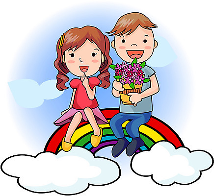 EPS 주간 전신 클립아트 커플 여자 남자 감정 무지개 프로포즈 일러스트 화이트데이 발렌타인데이 선물 사랑 사람 앉기 성인 야외 두명 하트 성인만 국내일러스트 자연요소 모양 관계 모션 데이이벤트 파일형식 벡터