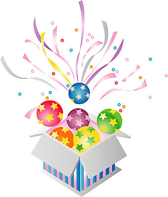 EPS 클립아트 리본 일러스트 포장 폭죽 선물 이벤트 사람없음 상자 파티 생일 구슬 오브젝트 이벤트용품 풍선 국내일러스트 기념일 파일형식 벡터