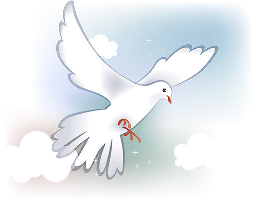 EPS 클립아트 동물 척추동물 기독교 종교 일러스트 조류 하늘 사람없음 평화 비둘기 국내일러스트 컨셉 파일형식 벡터