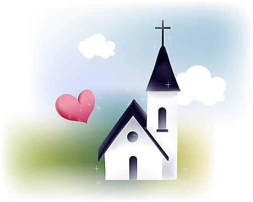 EPS 주간 클립아트 시설물 현대건축 건축 기독교 종교 일러스트 종교건축 종교시설 사람없음 야외 건물 교회 국내일러스트 자연요소 건축물 시설 파일형식 벡터