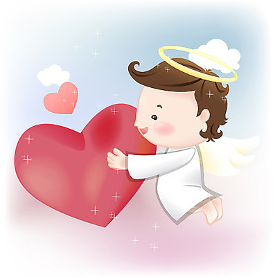 EPS 클립아트 남자 기독교 종교 초등학생 어린이 일러스트 천사 사랑 한명 사람 소년 하트 남자만 남자한명만 어린이만 소년만 소년한명만 국내일러스트 모양 1 학생 감정 파일형식 벡터