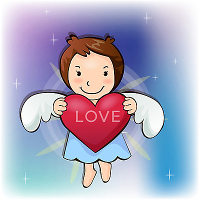 EPS 클립아트 여자 기독교 종교 초등학생 어린이 일러스트 천사 사랑 한명 사람 소녀 여자만 여자한명만 어린이만 소녀만 소녀한명만 국내일러스트 1 학생 감정 파일형식 벡터