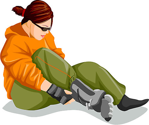 EPS 전신 여자 스포츠 일러스트 청소년 레저 고글 한명 사람 앉기 20대 성인 레포츠 운동 롤러블레이드 보호장비 신발신기 여자만 여자한명만 국내일러스트 1 모션 건강 청년 취미 장비 파일형식 벡터