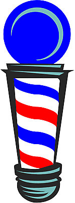 EPS 일러스트 간판 나선형 사람없음 한개 오브젝트 이발소 회전간판 국내일러스트 1 무늬 뷰티샵 파일형식 벡터