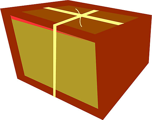 EPS 컬러 일러스트 포장 선물 사람없음 상자 한개 갈색 짐 이사 오브젝트 택배 정리 이삿짐 국내일러스트 1 운송업 파일형식 벡터