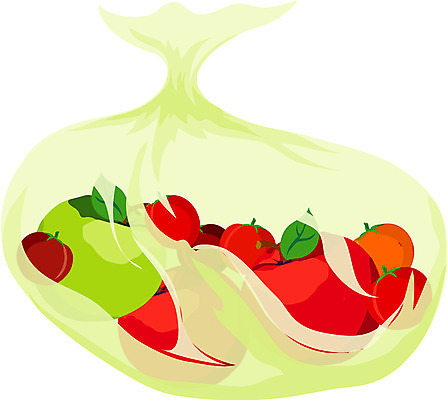 EPS 식물 음식 토마토 과일 일러스트 포장 비닐봉투 사람없음 빨간색 사과 묶기 청사과 비닐 비닐포장 국내일러스트 컬러 채소 모션 재질 봉투 파일형식 벡터