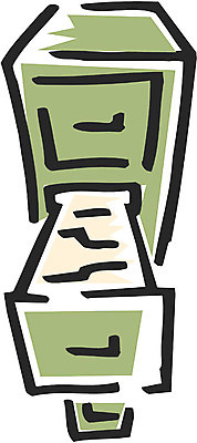 EPS 클립아트 가구 일러스트 사람없음 사무용품 오픈 보관함 서랍장 문서 파일 서류함 국내일러스트 생활용품 문구용품 파일형식 벡터