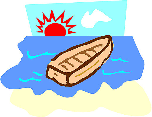 EPS 주간 클립아트 구름 교통수단 바다 수상교통 일러스트 자연 사람없음 야외 태양 일출 운송업 한척 보트 나룻배 선박 국내일러스트 자연요소 1 산업 교통 배_교통 노을 생태계 파일형식 벡터