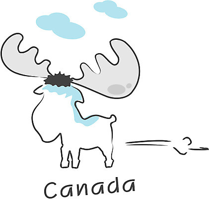 EPS 클립아트 동물 구름 문자 척추동물 한마리 해외 육지동물 알파벳 영어 나라 야생동물 상징 외국문화 캐나다 북아메리카 일러스트 포유류 사슴 뿔 사람없음 순록 지명 국내일러스트 자연요소 1 문화 아메리카 파일형식 벡터