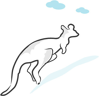 EPS 클립아트 동물 구름 척추동물 한마리 육지동물 야생동물 동물캐릭터 일러스트 포유류 사람없음 달리기 점프 캥거루캐릭터 일러캐릭터 자연요소 캐릭터 1 모션 캥거루 파일형식 벡터