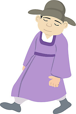 EPS 전신 클립아트 남자 컬러 일러스트 한명 사람 20대 성인 걷기 보라색 전통의상 양반 관복 관직 사대부 신하 정치가 남자만 남자한명만 성인남자만 청년만 청년남자만 청년남자한명만 성인한명만 성인남자한명만 성인만 국내일러스트 직업 1 전통 모션 청년 신분 파일형식 벡터