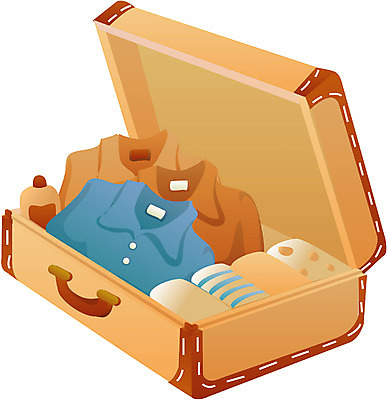 EPS 잡화 옷 가방 일러스트 사람없음 캐리어 여행가방 옷가방 국내일러스트 파일형식 벡터