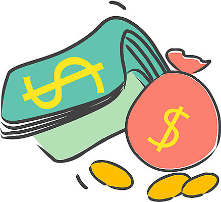 EPS 클립아트 문자 기호 산업 돈 일러스트 사람없음 금융 경제 달러 저축 절약 돈자루 오브젝트 국내일러스트 컨셉 재산 파일형식 벡터