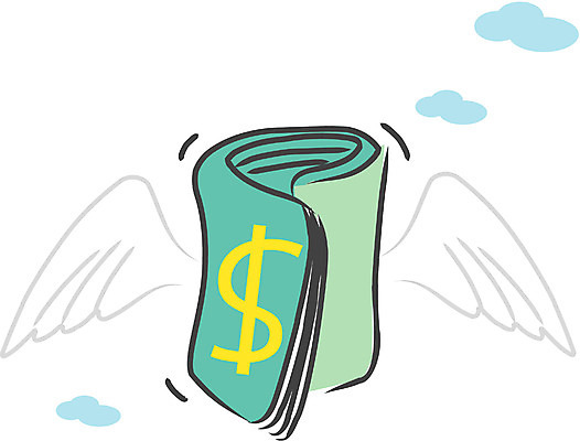 EPS 문자 기호 산업 지폐 돈 날개 일러스트 사람없음 금융 경제 달러 저축 절약 화폐기호 오브젝트 국내일러스트 컨셉 재산 화폐 파일형식 벡터