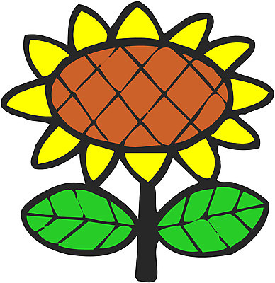 EPS 식물 꽃 한송이 일러스트 여름꽃 자연 해바라기 사람없음 국내일러스트 1 생태계 송이 파일형식 벡터 여름_계절