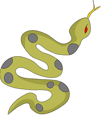 EPS 동물 척추동물 한마리 컬러 일러스트 파충류 사람없음 초록색 뱀 혀 독사 국내일러스트 1 입 파일형식 벡터