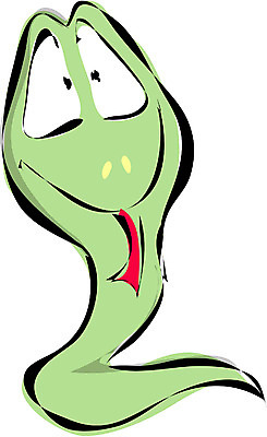 EPS 클립아트 동물 척추동물 캐릭터 한마리 컬러 일러스트 파충류 사람없음 연두색 뱀 독사 일러캐릭터 1 초록색 파일형식 벡터