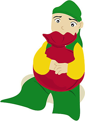 EPS 전신 클립아트 남자 초등학생 어린이 일러스트 안기 한명 사람 소년 성인 주머니 전통의상 한복 보따리 저고리 가부좌 양반 도령 남자만 남자한명만 국내일러스트 1 학생 한국전통 전통 모션 앉기 신분 파일형식 벡터