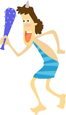 EPS 전신 클립아트 캐릭터 여자 일러스트 상상 뿔 숙이기 한명 서기 들기 사람 방망이 도깨비 도깨비방망이 여자만 여자한명만 가상인물 일러캐릭터 1 포즈 모션 파일형식 벡터