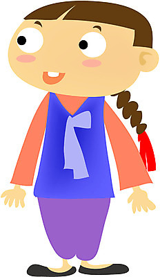 EPS 전신 클립아트 전통 응시 남자 초등학생 어린이 일러스트 바지 한명 서기 사람 소년 전통의상 한복 저고리 고무신 댕기머리 머슴 남자만 남자한명만 어린이만 소년만 소년한명만 국내일러스트 1 학생 한국전통 헤어스타일 시선 신발 모션 하의 파일형식 벡터