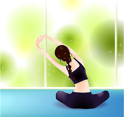 EPS 우먼라이프 라이프스타일 웰빙 여자 여유 다이어트 일러스트 요가 휴가 휴식 실내 건강 한명 사람 20대 성인 운동 여자만 여자한명만 성인여자만 청년만 청년여자만 성인한명만 청년여자한명만 성인여자한명만 성인만 국내일러스트 1 감정 컨셉 청년 내부 생활 파일형식 벡터