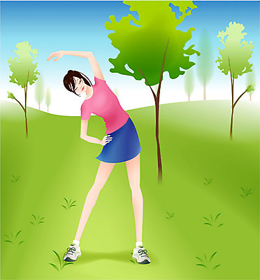 EPS 주간 우먼라이프 라이프스타일 웰빙 여자 여유 스포츠 다이어트 일러스트 휴가 휴식 건강 한명 사람 20대 성인 야외 운동 스트레칭 여자만 여자한명만 성인여자만 청년만 청년여자만 성인한명만 청년여자한명만 성인여자한명만 성인만 국내일러스트 자연요소 1 감정 컨셉 청년 생활 파일형식 벡터