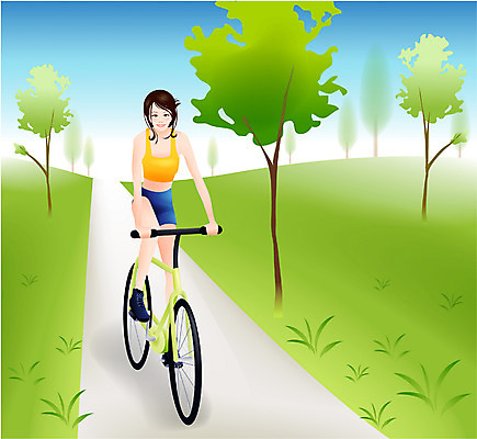 EPS 주간 우먼라이프 라이프스타일 웰빙 여자 여유 스포츠 다이어트 일러스트 휴가 휴식 건강 한명 사람 20대 성인 야외 운동 뷰티 자전거 여자만 여자한명만 성인여자만 청년만 청년여자만 성인한명만 청년여자한명만 성인여자한명만 성인만 국내일러스트 자연요소 1 감정 컨셉 청년 생활 바이크 파일형식 벡터