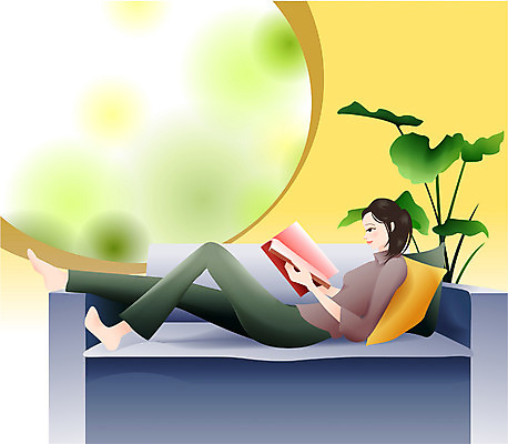 EPS 우먼라이프 라이프스타일 웰빙 여자 여유 일러스트 휴가 휴식 실내 건강 한명 사람 20대 성인 취미 라이프 소파 독서 여자만 여자한명만 성인여자만 청년만 청년여자만 성인한명만 청년여자한명만 성인여자한명만 성인만 국내일러스트 1 감정 컨셉 의자 청년 내부 생활 파일형식 벡터