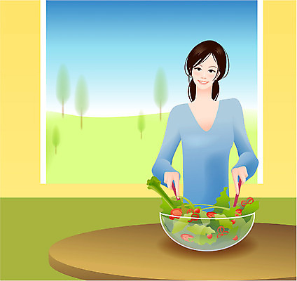EPS 우먼라이프 라이프스타일 웰빙 여자 여유 다이어트 일러스트 휴가 휴식 실내 건강 한명 사람 20대 성인 취미 라이프 샐러드 생식 여자만 여자한명만 성인여자만 청년만 청년여자만 성인한명만 청년여자한명만 성인여자한명만 성인만 국내일러스트 1 감정 음식 컨셉 청년 내부 생활 파일형식 벡터