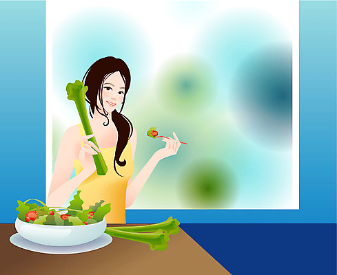 EPS 우먼라이프 라이프스타일 웰빙 여자 여유 다이어트 일러스트 휴가 휴식 실내 건강 한명 사람 20대 성인 취미 라이프 샐러드 생식 여자만 여자한명만 성인여자만 청년만 청년여자만 성인한명만 청년여자한명만 성인여자한명만 성인만 국내일러스트 1 감정 음식 컨셉 청년 내부 생활 파일형식 벡터