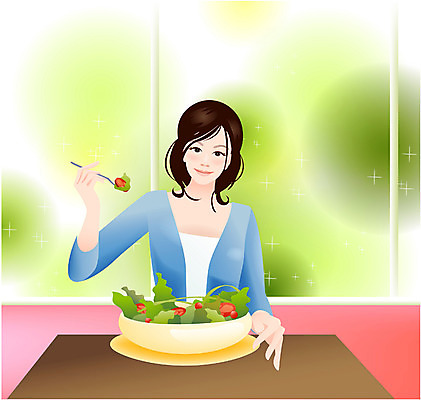 EPS 우먼라이프 라이프스타일 웰빙 여자 여유 다이어트 일러스트 휴가 휴식 실내 건강 한명 사람 20대 성인 취미 라이프 샐러드 생식 여자만 여자한명만 성인여자만 청년만 청년여자만 성인한명만 청년여자한명만 성인여자한명만 성인만 국내일러스트 1 감정 음식 컨셉 청년 내부 생활 파일형식 벡터