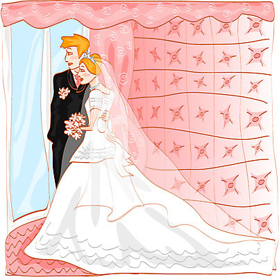 EPS 커플 여자 남자 신부 신랑 결혼 일러스트 사랑 사람 성인 두명 성인만 국내일러스트 감정 관계 이벤트 파일형식 벡터