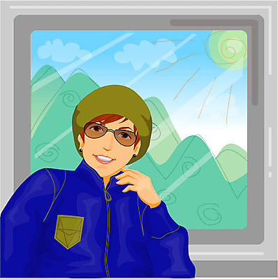 EPS 주간 모델 남자 여행 일러스트 휴가 산 한명 사람 상반신 20대 성인 여름휴가 바캉스 선글라스 남자만 남자한명만 성인남자만 청년만 청년남자만 청년남자한명만 성인한명만 성인남자한명만 성인만 국내일러스트 자연요소 1 안경 청년 파일형식 벡터 여름_계절