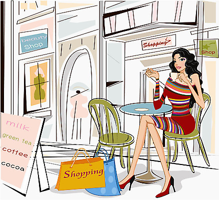 EPS 모자 우먼라이프 웰빙 잡화 옷 여자 패션 커피 구두 신발 의자 일러스트 탁자 휴식 거리 한명 사람 20대 성인 야외 쇼핑 쇼핑백 상점 카페 여자만 여자한명만 성인여자만 청년만 청년여자만 성인한명만 청년여자한명만 성인여자한명만 성인만 국내일러스트 1 라이프스타일 음료 가구 컨셉 가방 청년 파일형식 벡터