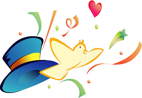 EPS 클립아트 모자 잡화 일러스트 이벤트 사람없음 마술 비둘기 마술사모자 탑모자 국내일러스트 모자_잡화 조류 파일형식 벡터