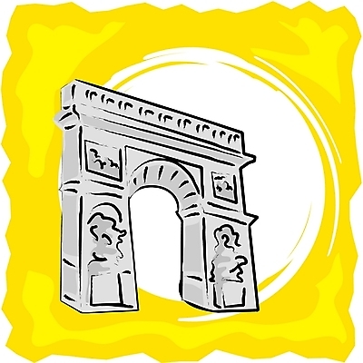 EPS 클립아트 해외 시설물 건축물 건축 유럽 나라 컬러 외국문화 여행 고건축 일러스트 유적지 유럽건축 휴가 사람없음 관광지 노란색 프랑스 개선문 파리_프랑스 프랑스문화 지명 국내일러스트 문화 서양건축 유럽문화 파일형식 벡터