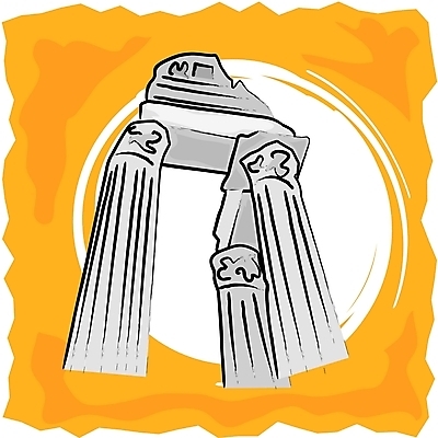 EPS 클립아트 해외 시설물 건축물 건축 유럽 나라 컬러 외국문화 여행 고건축 유적 일러스트 유적지 유럽건축 휴가 신전 사람없음 관광지 주황색 기둥 그리스 아테네 돌기둥 지명 국내일러스트 전통 문화 서양건축 파일형식 벡터