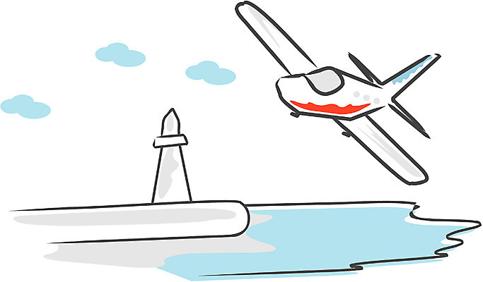EPS 클립아트 교통수단 바다 한대 일러스트 항공교통 교통시설 하늘 대중교통 비행기 등대 사람없음 야외 운송업 비행 길잡이 국내일러스트 1 산업 교통 시설 파일형식 벡터