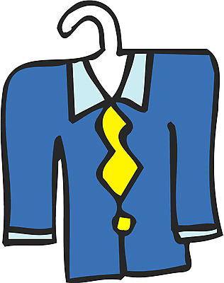 EPS 옷 컬러 상의 와이셔츠 일러스트 넥타이 사람없음 파란색 한개 재킷 옷걸이 남성복 국내일러스트 1 잡화 셔츠 외투 파일형식 벡터