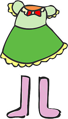 EPS 잡화 옷 원피스 구두 신발 일러스트 부츠 사람없음 치마 여성복 한켤레 국내일러스트 1 하의 파일형식 벡터
