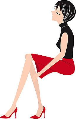 EPS 전신 클립아트 모델 여자 패션 포즈 일러스트 짧은머리 한명 사람 앉기 20대 성인 치마 민소매 눈감음 하이힐 여자만 여자한명만 성인여자만 청년만 청년여자만 성인한명만 청년여자한명만 성인여자한명만 성인만 국내일러스트 1 헤어스타일 구두 상의 모션 하의 청년 여성화 파일형식 벡터