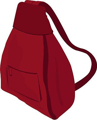 EPS 잡화 컬러 가방 일러스트 배낭 사람없음 한개 갈색 핸드백 오브젝트 여성용가방 국내일러스트 1 파일형식 벡터