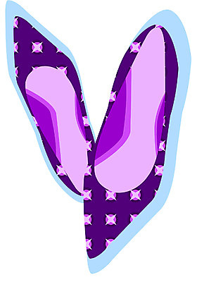 EPS 잡화 구두 컬러 신발 일러스트 사람없음 보라색 두개 하이힐 여성화 오브젝트 한켤레 숙녀화 국내일러스트 1 2 파일형식 벡터