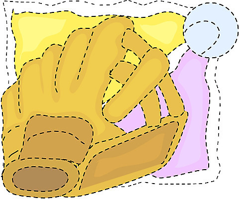 EPS 잡화 스포츠용품 스포츠 일러스트 공 사람없음 운동 야구 글러브 야구글러브 오브젝트 야구공 국내일러스트 장갑 건강 구기 야구용품 파일형식 벡터