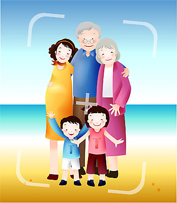 EPS 여자 할아버지 남자 딸 행복 아들 할머니 어린이 일러스트 가정 가족 엄마 휴식 대가족 사람 여러명 취미 야외 라이프 공휴일 소풍 자녀 주말 기념사진 국내일러스트 기념일 노년 감정 다수 컨셉 관계 생활 야외활동 파일형식 벡터