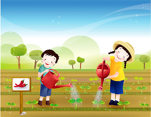 EPS 주간 여자 남자 딸 행복 아들 어린이 밭 채소 일러스트 가정 가족 고추 휴식 사람 취미 야외 두명 라이프 초록색 공휴일 농장 자녀 주말 고추밭 주말농장 어린이만 국내일러스트 자연요소 기념일 감정 컬러 컨셉 농업 관계 생활 파일형식 벡터